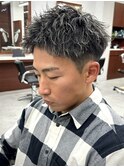 Men’s/フェザーパーマ/サーフカール/ニュアンスデザイン