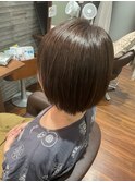 髪ドラ縮毛