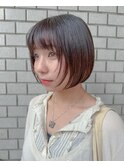 ぱつっと決まる簡単ヘア！ワンレングスボブ