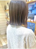 まとまりぱつっとボブ