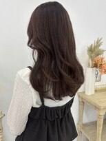 ユイマァル 岡山店(YUIMARL)&nbsp;20代ブラウンカラーレイヤーカットブリーチなしダブルカラー