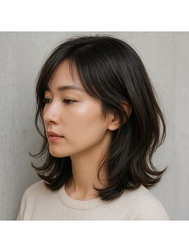 スープレックス ヘアーデザイン(SOUPREX HAIR DESIGN) ミディアムレイヤーボブ　20代 30代 40代 50代 60代髪質改善