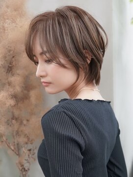 ギークス(GEEKS) 【GEEKS渋谷】ボブウルフ/ハイライト/冬カラー/20代30代/透明感