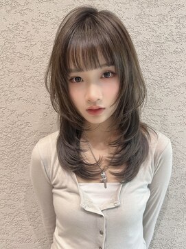 ロンド アンブル 四条烏丸(Lond ambre) レイヤー/小顔/グレージュ/韓国