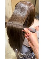 オリーブフォーヘアー(olive For hair)&nbsp;艶髪グレージュ×髪質改善METEOカラー