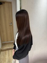 ニカ ボーテ(Nika beaute)&nbsp;顔周りカット小顔似合わせカット 艶感ストレート