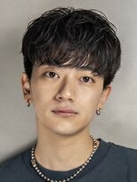 レタッチバイフィフス(RETOUCH by fifth)&nbsp;原宿ルーズパーママッシュ波巻きシャドウメンズパーマ眉毛