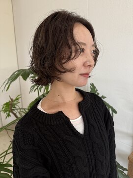 パークレター(Park.LETTER) ミディアムパーマスタイル