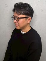 アトリエ(atelier.)&nbsp;ビジネスヘア メンズショート 刈り上げ フェザーパーマ