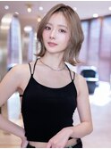 20代30代大人ガーリーレイヤーボブ/顔周り似合わせカット