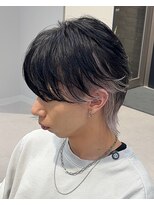 テンバイリップスヘアー(TEN by LIPPS hair)&nbsp;ホワイトインナーカラーウルフ