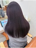 【越後】ラベンダーカラー ブリーチなし 髪質改善 ロング