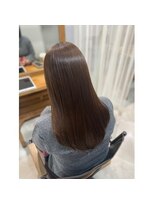 ニア 栄(nia)&nbsp;栄　髪質改善　　美髪　艶髪　　ブリーチ無し透明感カラー