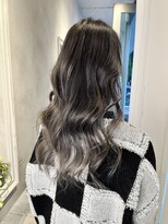 ディプティック ヘアー チェンジ ミュージアム(diptych Hair Change Museum)&nbsp;バレイヤージュ/グレーカラー/ケアブリーチ/草津/南草津