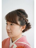 【結婚式＆パーティー】和装華やかルーズアップ