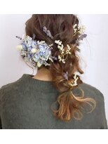 ツイギー 伊賀上ビル店(TWiGGY)&nbsp;編みこみが可愛いラフなヘアアレンジ♪