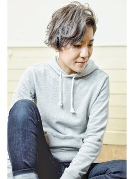 レーベル(LABEL) 【LABEL】スモーキーベージュショート