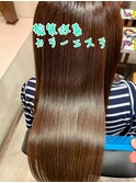 髪質改善カラー