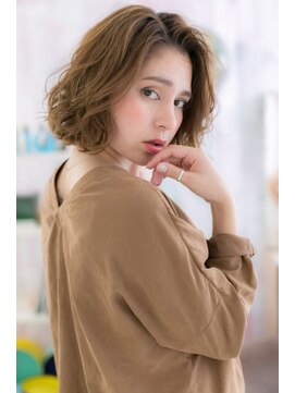 ヘアアンドビューティー ミック(Hair & Beauty miq) エアリーミディで抜け感グラマラスa