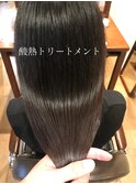 髪質改善酸熱トリートメント ■ ohana 表参道 髪質改善 ■