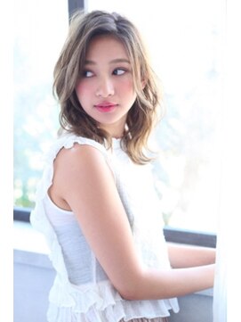 美容室リーフ 豊田店(LeaF) 大人かわいい☆バレイヤージュミディ