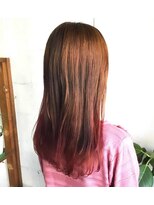 シャンス ヘアー(Chance hair) ピンクグラデーションカラー
