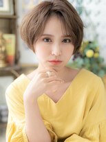 カバーヘアアンドスパ ブリス 浦和(COVER HAIR&SPA bliss)&nbsp;アシンメトリーかきあげ前髪小顔こなれヘアa浦和20代30代40代