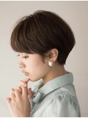 小顔補正立体カット/涼しげヘア/20代/30代/40代