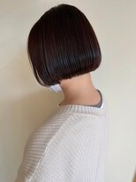 トップヘアーラウンジ 知立(TOP HAIR Lounge) パツッとボブも艶感プラスでワンランクおしゃれに