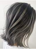 王道グレージュ/白髪ぼかし/20 代30代40代/バレイヤージュ