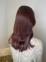髪質改善大人かわいいヴァイオレットピンク【Zina セントラル】