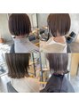アピューズ ヘアー 梅田(Apiuz Hair)&nbsp;丸くおさまるボブや切りっぱなしまで幅広く♪