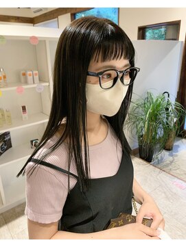 リコ バイ ポノ(Lico by PONO) 『安部萌華』ぱつっとなオン眉前髪☆