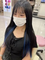 シーズン 大阪(SEASON)&nbsp;【エクステ】ブルーブラック/インナーカラー