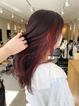トリート 津田沼店(TREAT) インナー×チェリーレッド