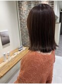 ブラウン×ピンク