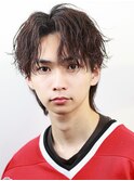 センターパート ソフトツイストスパイラル