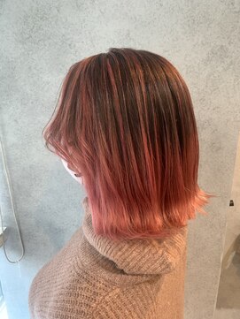 アールプラスヘアサロン(ar+ hair salon) pink balayage