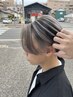 メンズバレイヤージュカラー＋カット