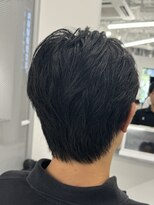 バース 梅田中崎町店(BIRTH)&nbsp;ニュアンスパーマセンターパートフェザーパーマ韓国メンズパーマ