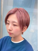 カッシーニ 琴似店(CASSINI)&nbsp;丸みショート×ピンク