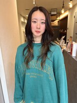 ノア(noah.)&nbsp;レイヤーウルフ/寒色系ベージュ　「ニンニンレイヤー」