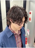 広島メンズ/サーフカール/外国人風パーマ/広島メンズパーマ