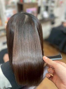 リスタ(Resta) 【Resta】くびレイヤーショートミディアム前髪ミルクティーボブ