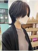 ショートウルフブルーアッシュ