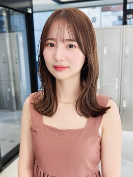 ノエロク 岐阜(noe rok) くびれヘア/韓国風/顔まわりカット/透明感カラー