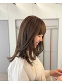 ホワイトグレージュ/デジタルパーマ/フェザーパーマ/栄矢場