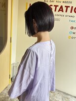 ヒントステーション(HINTSTATION)&nbsp;〈浅草 半個室〉大人BOB/ラベンダーグレー