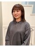 [向坂亜美指名限定]カット+透明感カラー+ 質感再整トリートメント　￥11,550