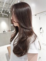 テクネ 天神大名(techne) 天神大名レイヤーカット大人レイヤーくびれヘアロング今泉